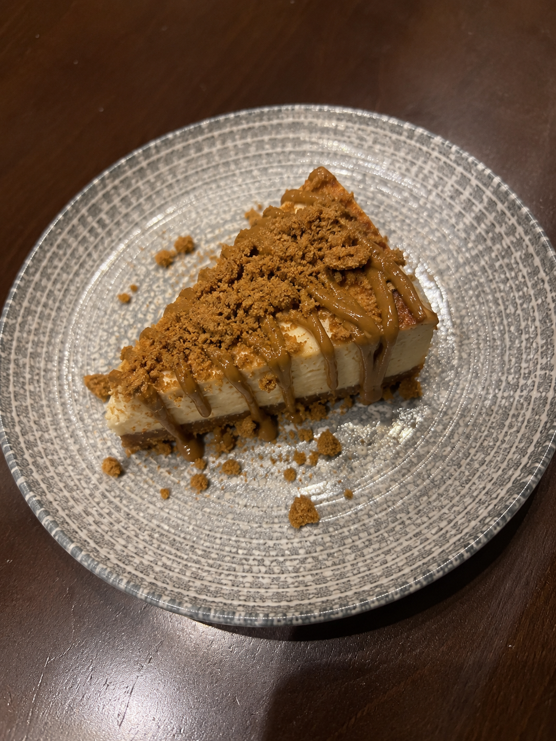 Tarta de queso de Lotus